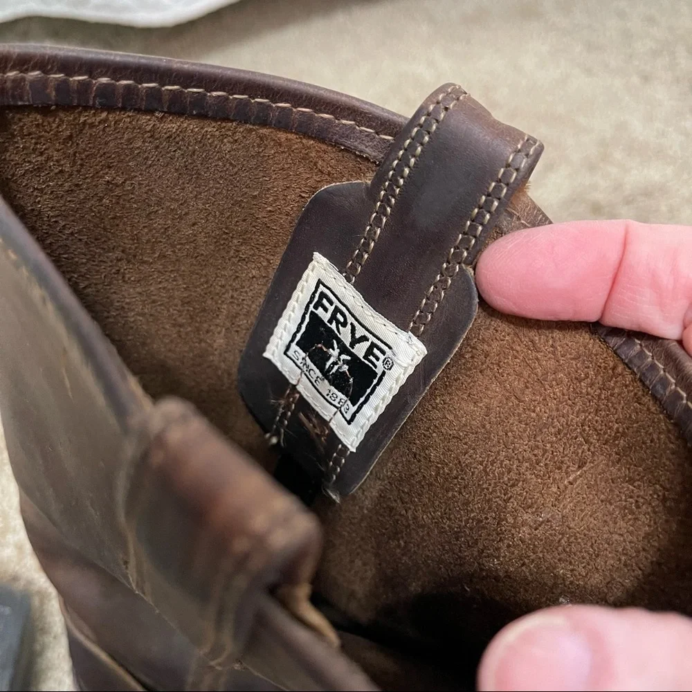 Frye Brown Heeled Boots - Picture 9 of 12